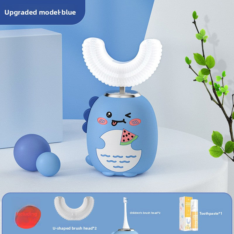 Cepillo de dientes eléctrico en forma de U para niños