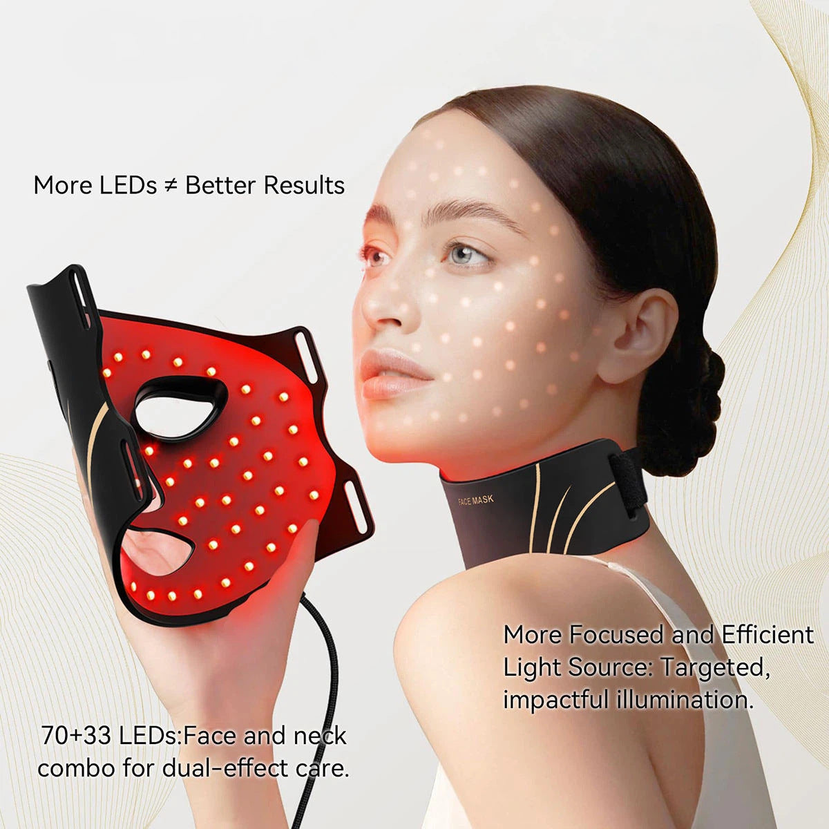 Mascarilla LED de Fototerapia Facial